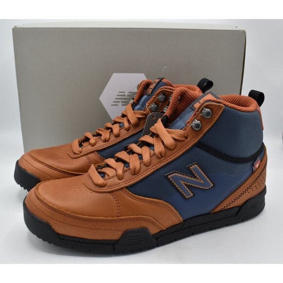 New Balance Mens Size Numeric 440 Trail Brown Tan High Top